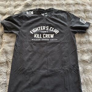 Kill Crew Black Fighter's Club Men's Tee